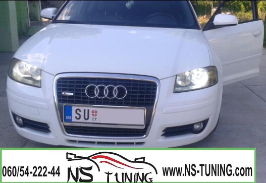 AUDI A3 ugradnja XENON sijalica novi sad